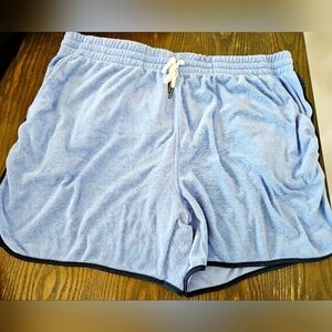 Light Blue Terry Cloth Shorts 2XL